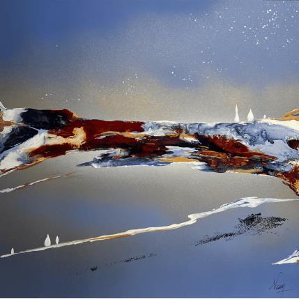 Peinture C2402 par Naen | Tableau Abstrait Acrylique, Encre