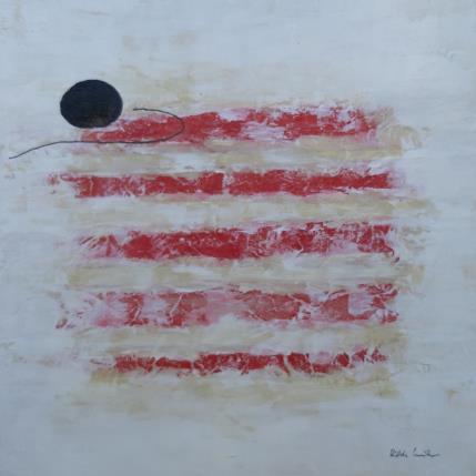 Painting abstract white C 126 by Wilms Hilde | Painting Abstract Acrylic, Gluing