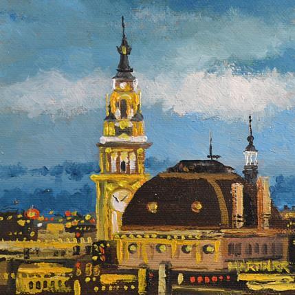 Gemälde  VIENE LA NOCHE von Rodriguez Rio Martin | Gemälde Figurativ Öl Urban