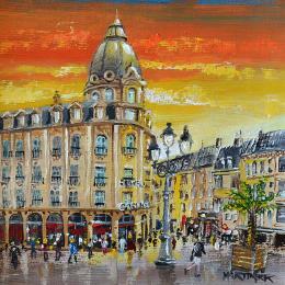 Painting CARLTON by Rodriguez Rio Martin | Painting Figurative Oil Pop icons, Urban