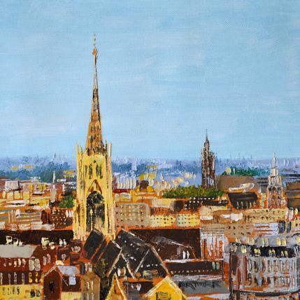 Gemälde TEJADOS DE LILLE von Rodriguez Rio Martin | Gemälde Figurativ Öl Urban
