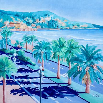 Peinture Parfum de chaleur par Chassagnette Béatrice | Tableau Figuratif Huile Paysages