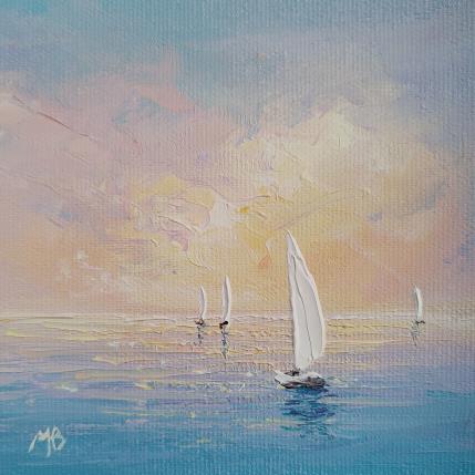 Peinture Création de souvenirs par Blandin Magali | Tableau Figuratif Huile Paysages