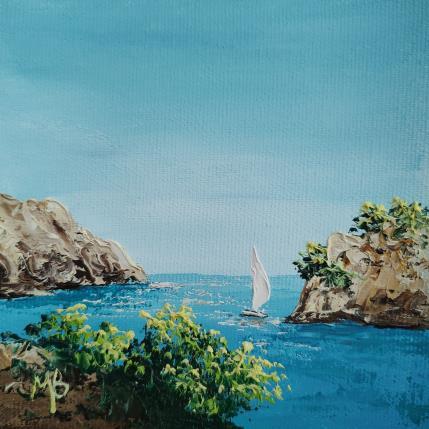 Peinture Joli paysage par Blandin Magali | Tableau Figuratif Huile Paysages