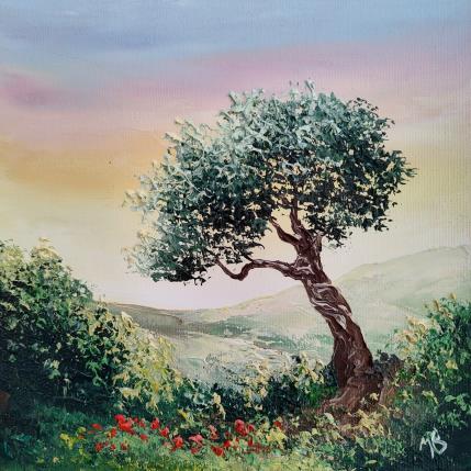 Peinture Provence, my love par Blandin Magali | Tableau Figuratif Huile Paysages