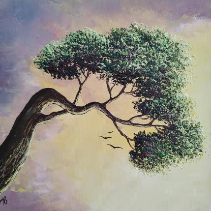 Peinture Inspiration japonaise par Blandin Magali | Tableau Figuratif Huile Paysages