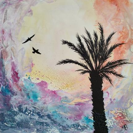 Peinture Lumière d'été par Blandin Magali | Tableau Figuratif Huile Paysages