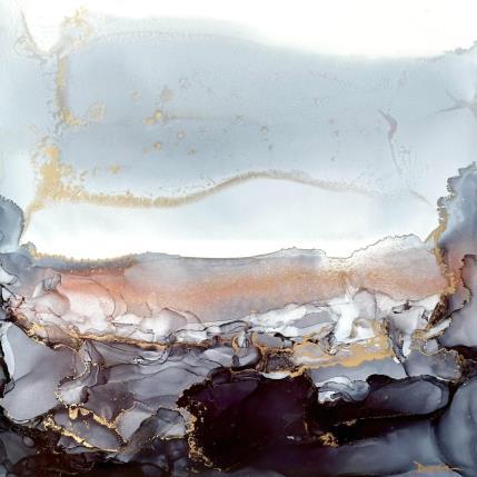 Painting 2037 Poésie Minérale by Depaire Silvia | Painting Abstract Acrylic Landscapes, Minimalist