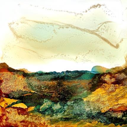 Peinture 1928 Bronze Age par Depaire Silvia | Tableau Abstrait Acrylique Marine, Minimaliste, Paysages