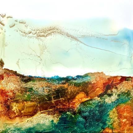 Painting 1947 Bronze Age by Depaire Silvia | Painting Abstract Acrylic Landscapes, Marine, Minimalist