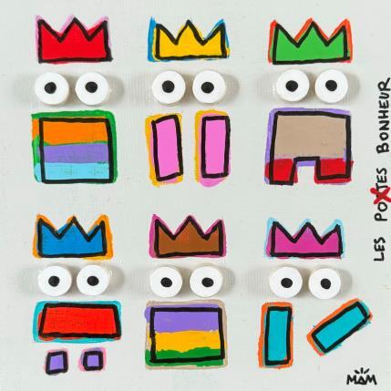 Pintura 6 POTES por Mam | Pintura Pop-art Acrylic Pop icons, Portrait, Society