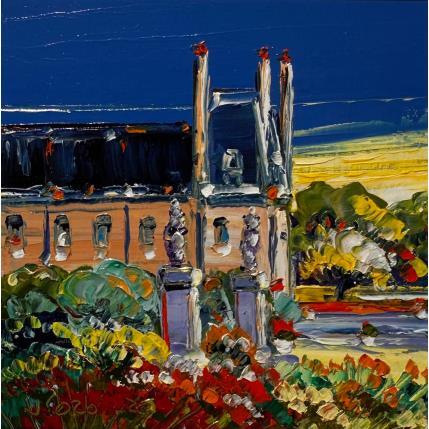 Painting La Maison de Mona Lisa by Corbière Liisa | Painting Figurative Oil Landscapes