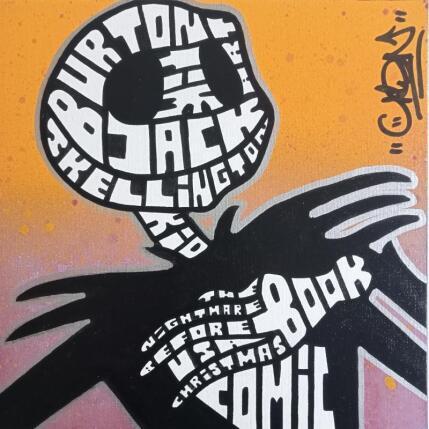 Gemälde Mister Jack  von Cmon | Gemälde Pop-Art Pop-Ikonen