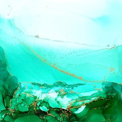 Peinture 1497 Poésie végetal par Depaire Silvia | Tableau Abstrait Acrylique Minimaliste, Paysages