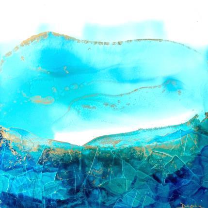 Painting Poesie marine 2024 by Depaire Silvia | Painting Abstract Acrylic Landscapes, Minimalist, Pop icons