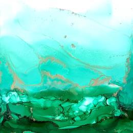 Gemälde 1521 Poesie vegetale  von Depaire Silvia | Gemälde Abstrakt Acryl Landschaften, Minimalistisch, Natur, Pop-Ikonen