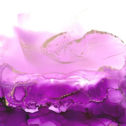 Peinture 1564 Poésie florale  par Depaire Silvia | Tableau Abstrait Acrylique Minimaliste, Paysages