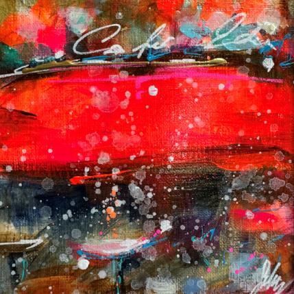 Peinture Paris 3ème  par Solveiga | Tableau Impressionnisme Acrylique Architecture, Scènes de vie