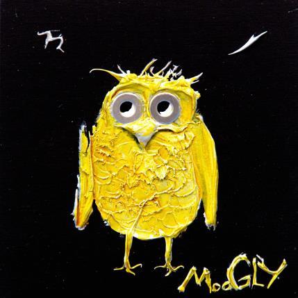 Painting Porte-Bonhus by Moogly | Painting Raw art Acrylic, Pigments, Resin Animals