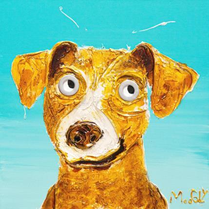 Peinture Enquêtus par Moogly | Tableau Art Singulier Acrylique, Pigments, Résine Animaux