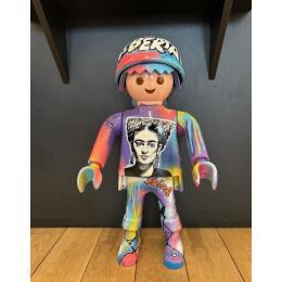 Sculpture FRIDA by Lopez Cédric | Sculpture Pop-art Graffiti Portrait