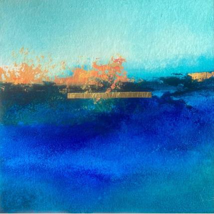 Peinture Abstraction 3173 par Hévin Christian | Tableau Abstrait Acrylique, Huile, Métal Minimaliste