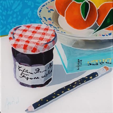 Peinture Noter la recette par Auriol Philippe | Tableau Figuratif Acrylique, Plexiglas, Posca Natures mortes