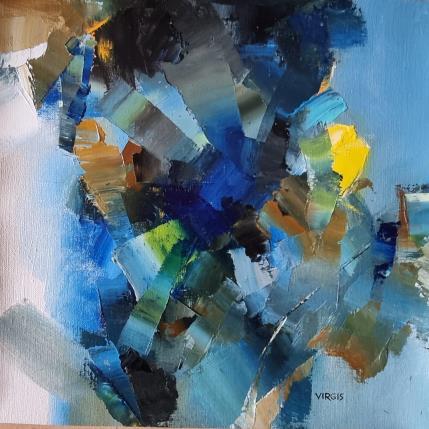 Peinture Hideaway for soul par Virgis | Tableau Abstrait Huile Minimaliste