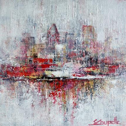 Peinture Delicate par Coupette Steffi | Tableau Figuratif Acrylique Urbain