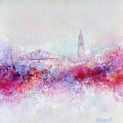 Peinture Dawn's Reflection par Coupette Steffi | Tableau Figuratif Acrylique Urbain