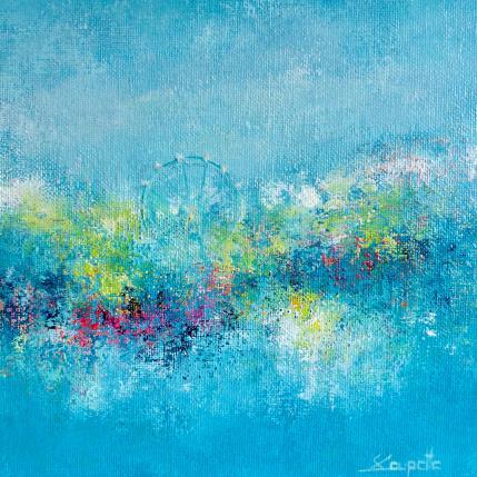 Peinture Distant Echoes par Coupette Steffi | Tableau Figuratif Acrylique Urbain