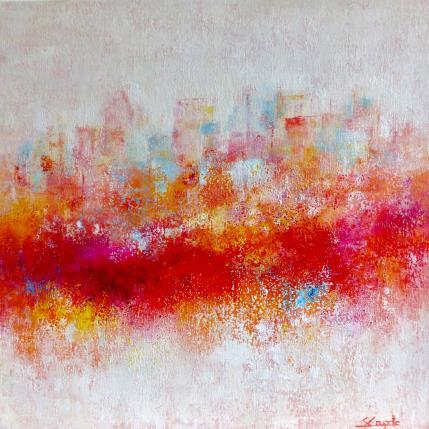 Peinture Dreamy Montreal par Coupette Steffi | Tableau Figuratif Acrylique Urbain
