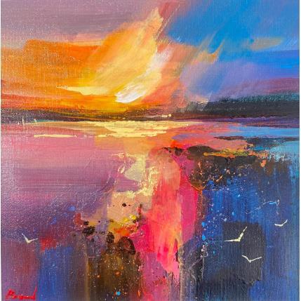 Peinture echo of the wind on the stone par Bond Tetiana | Tableau Figuratif Huile