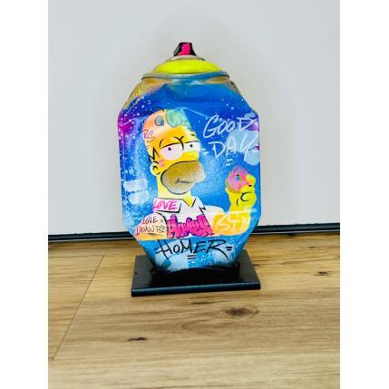 Sculpture Love Donuts par Kedarone | Sculpture Pop-art Acrylique, Graffiti Icones Pop