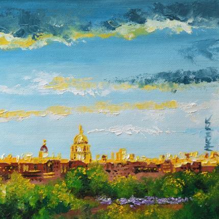 Peinture LENGUA DE ORO par Rodriguez Rio Martin | Tableau Figuratif Huile Urbain