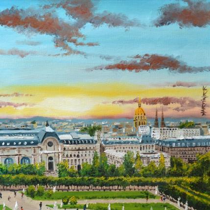 Gemälde EL PARQUE von Rodriguez Rio Martin | Gemälde Figurativ Öl Urban