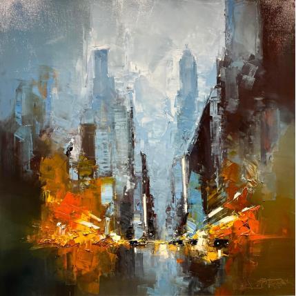 Peinture Linwood night par Castan Daniel | Tableau Figuratif Huile