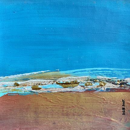 Peinture Voyage éternellement par Dravet Brigitte | Tableau Abstrait Acrylique Marine