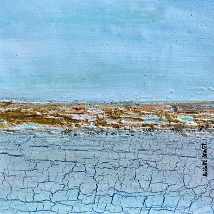 Peinture Ocean alive par Dravet Brigitte | Tableau Abstrait Acrylique Marine, Paysages