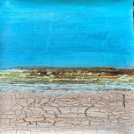 Peinture Sunny morning par Dravet Brigitte | Tableau Abstrait Acrylique Marine, Minimaliste, Paysages