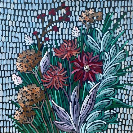 Painting autumn flowers by Dmitrieva Daria | Painting Impressionism Acrylic Nature