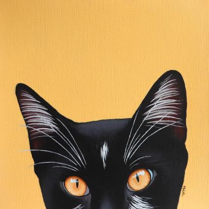 Painting STAR by Milie Lairie | Painting Realism Oil Animals, Pop icons