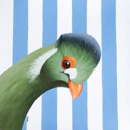 Pintura I SEE YOU 102 por Milie Lairie | Pintura Realism Oil Animals, Pop icons