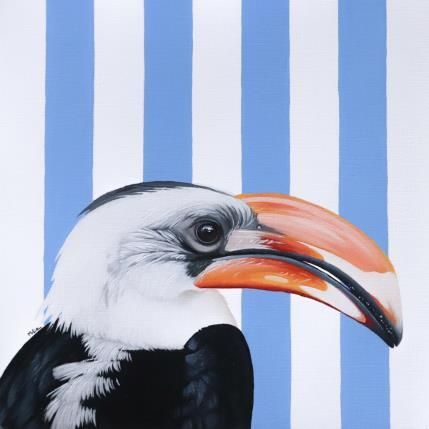 Peinture I SEE YOU 105 par Milie Lairie | Tableau Réalisme Huile Animaux