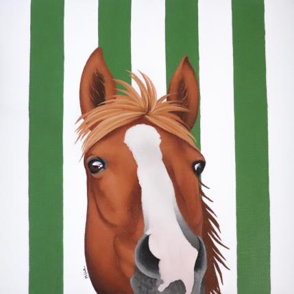 Peinture I SEE YOU 104 par Milie Lairie | Tableau Réalisme Huile Animaux