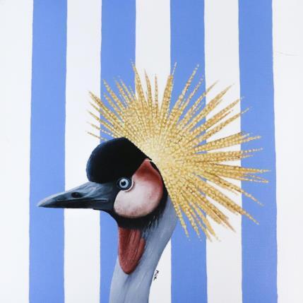 Peinture I SEE YOU 108 par Milie Lairie | Tableau Réalisme Huile Animaux