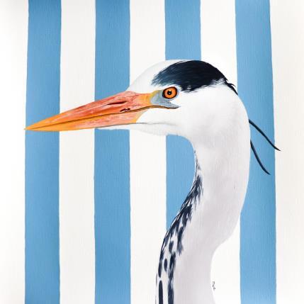 Peinture I SEE YOU 80 par Milie Lairie | Tableau Réalisme Huile Animaux