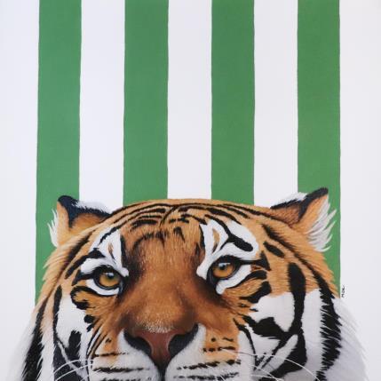 Peinture I SEE YOU 110 par Milie Lairie | Tableau Réalisme Huile Animaux