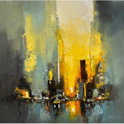 Peinture Manhattan morning par Castan Daniel | Tableau Figuratif Huile