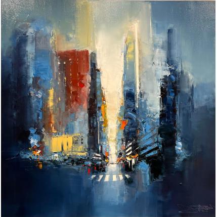 Peinture Bleecker Street  par Castan Daniel | Tableau Figuratif Huile
